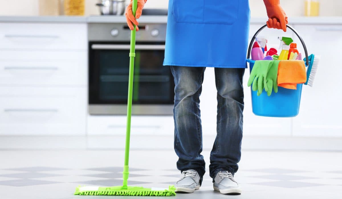 Professional Cleaning Service Team